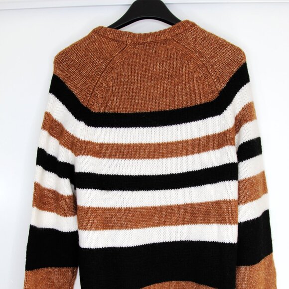 BNWT AW20 MICHAEL KORS STRIPED SWEATER XL - Picture 3 of 10